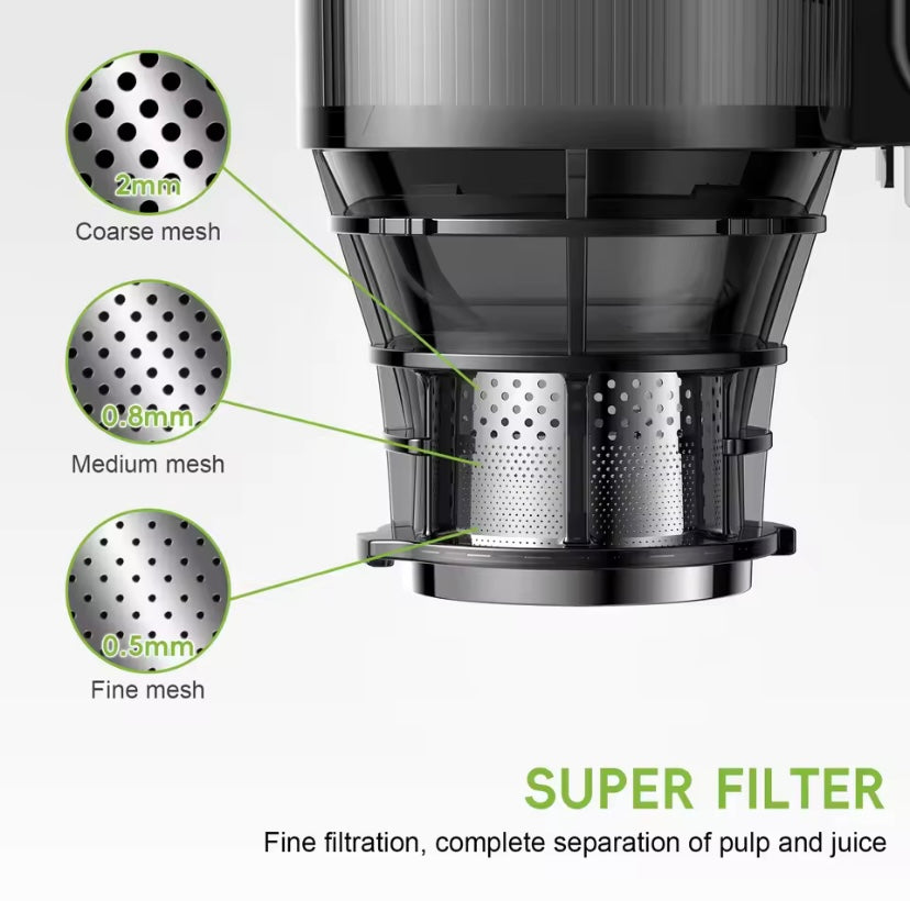 BIOLOMIX JUICER                        Wide Chute Cold Press Juicer