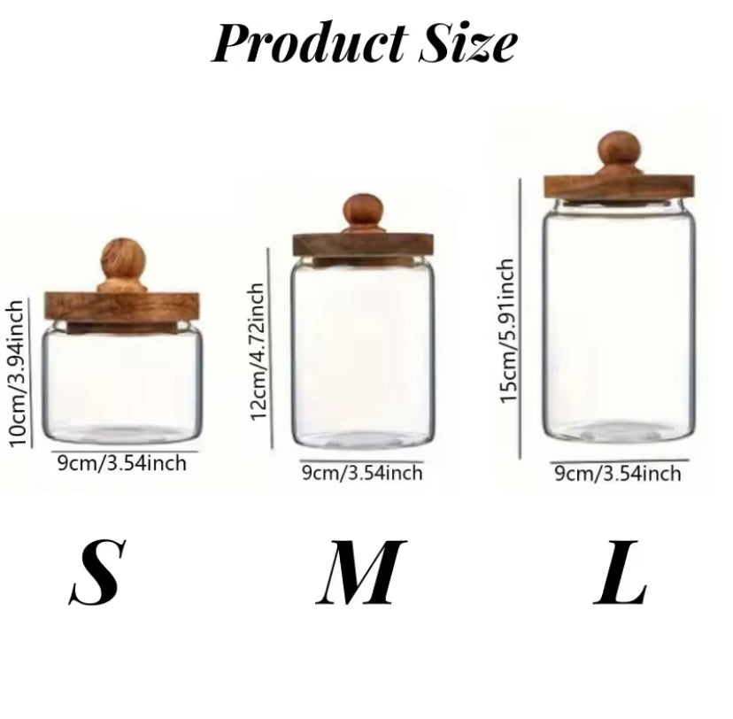 Airtight Glass Jar